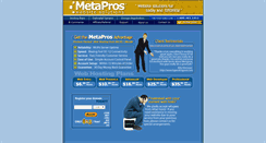 Desktop Screenshot of metapros.net